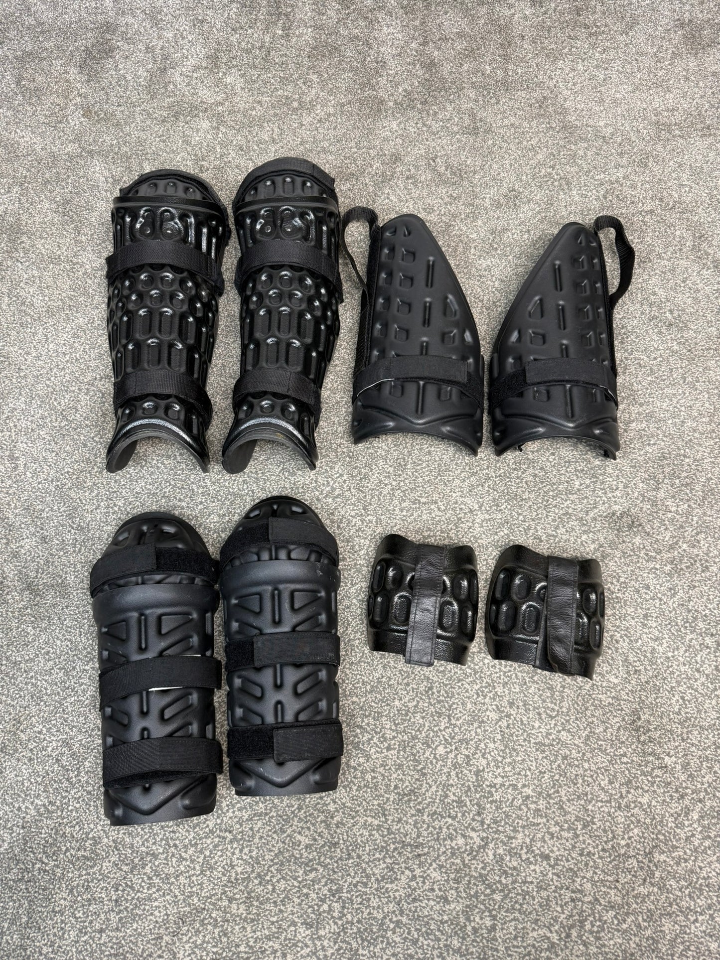 Ex Police Riot Guard Set Arms Thigh Leg & Foot Security Dog Handler Paintball Airsoft