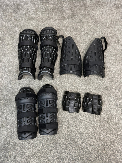 Ex Police Riot Guard Set Arms Thigh Leg & Foot Security Dog Handler Paintball Airsoft