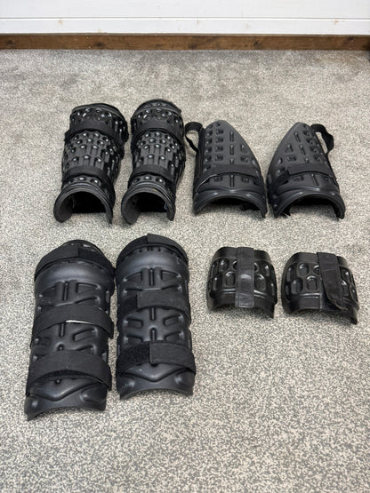 Ex Police Riot Guard Set Arms Thigh Leg & Foot Security Dog Handler Paintball Airsoft