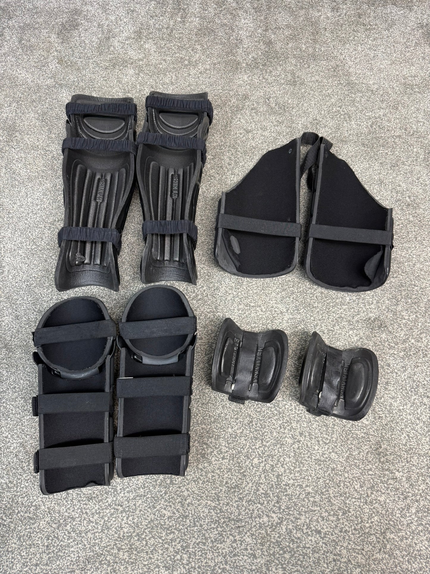 Ex Police Riot Guard Set Arms Thigh Leg & Foot Security Dog Handler Paintball Airsoft