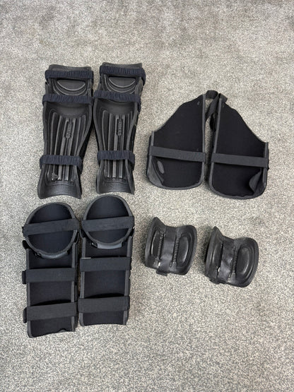 Ex Police Riot Guard Set Arms Thigh Leg & Foot Security Dog Handler Paintball Airsoft