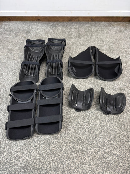 Ex Police Riot Guard Set Arms Thigh Leg & Foot Security Dog Handler Paintball Airsoft