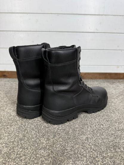 Ex Police Magnum Elite Shield Combat Boots Black Leather UK 10.5 Security Work