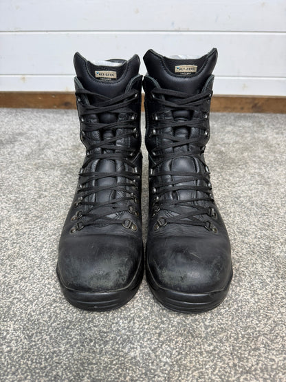Altberg Peacekeeper P3 VS Black Leather Safety Combat Boots Size UK 8