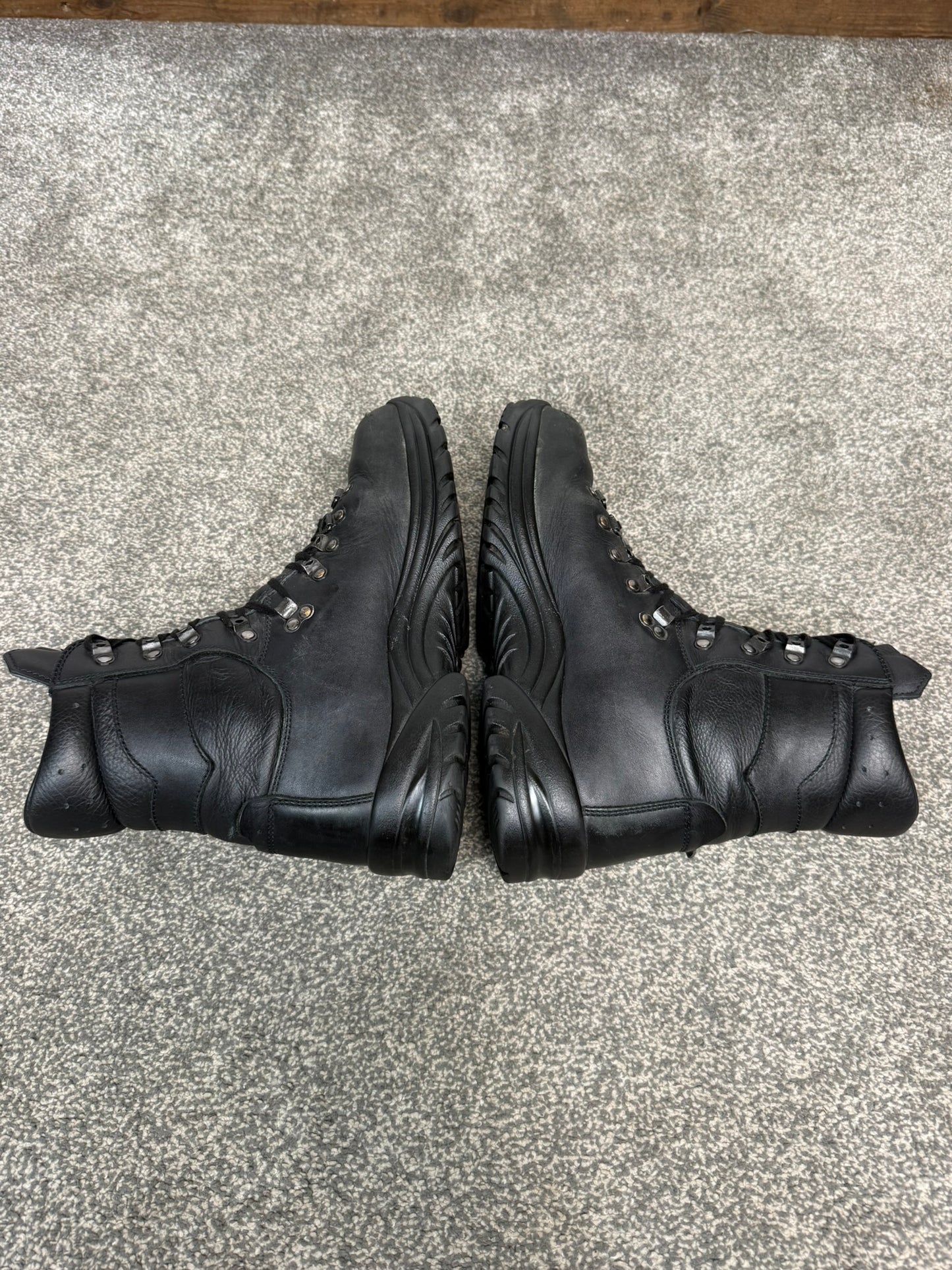 Altberg Peacekeeper P3 VS Black Leather Safety Combat Boots Size UK 8