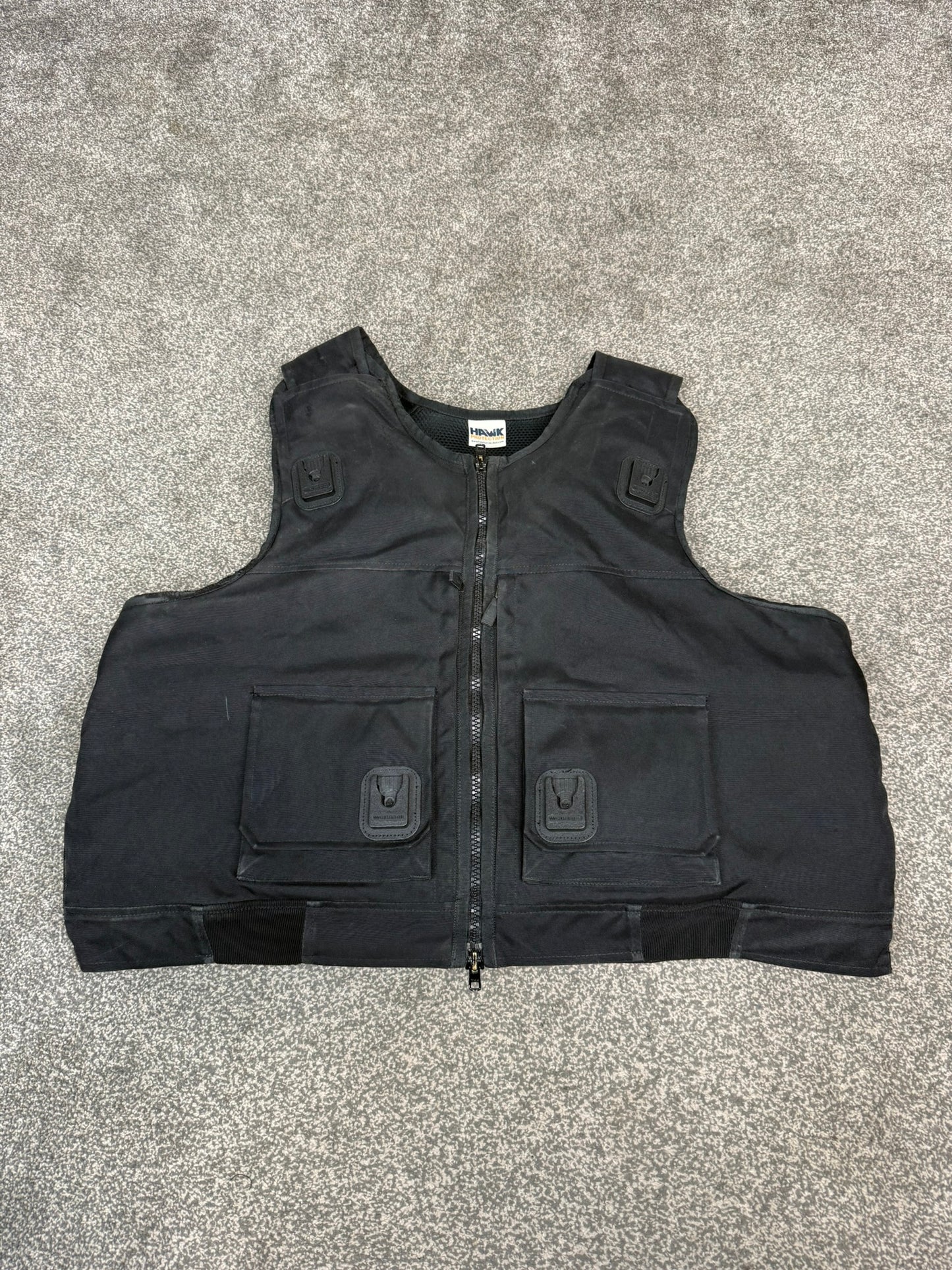 Ex Police Hawk Body Armour Stab Vest XXL Anti Stab & Ballistic HG1A & KR1 Security