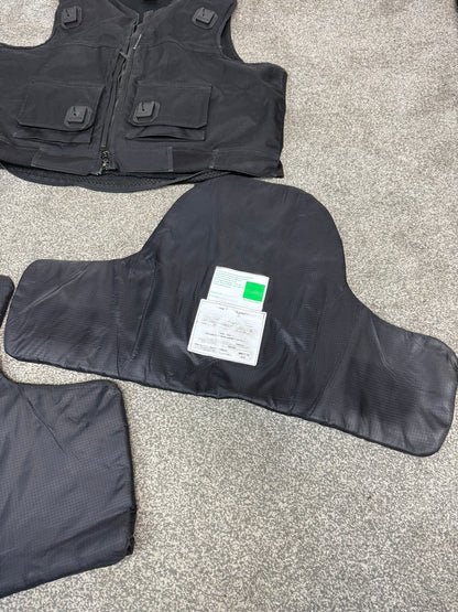 Ex Police Hawk Body Armour Stab Vest XXL Anti Stab & Ballistic HG1A & KR1 Security