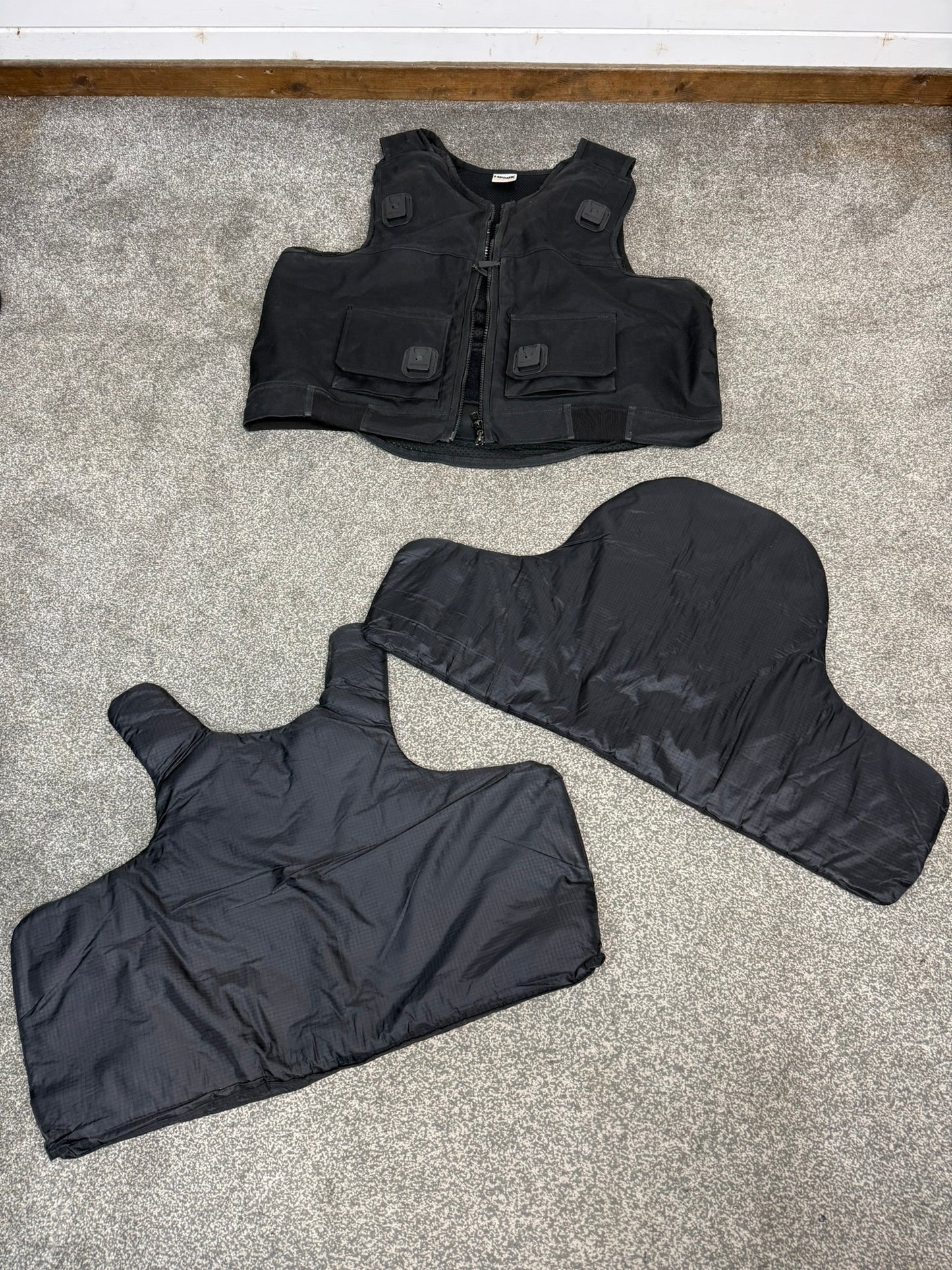 Ex Police Hawk Body Armour Stab Vest XXL Anti Stab & Ballistic HG1A & KR1 Security