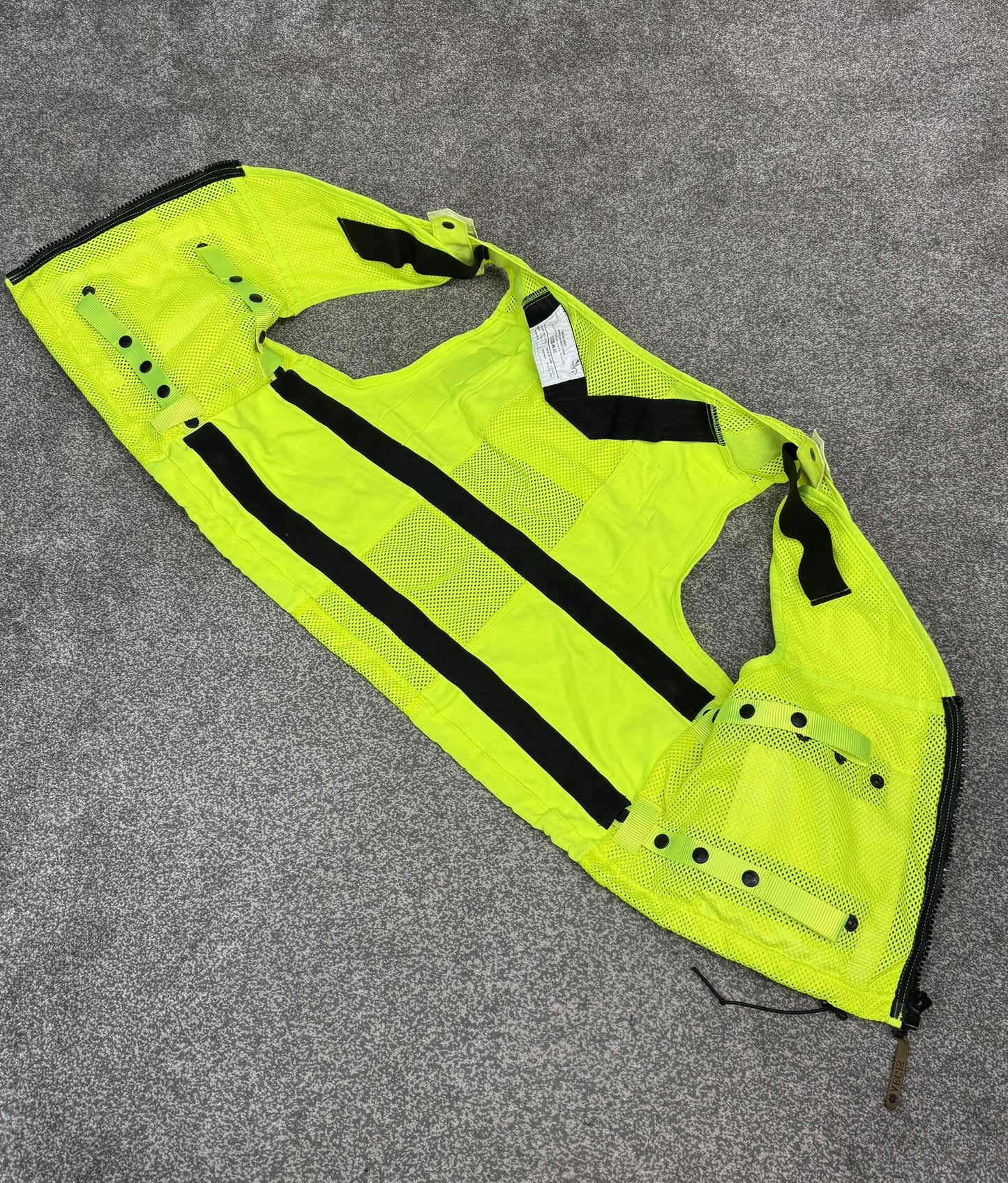 Ex Police Aegis Safariland Hi-Vis MOLLE Vest Tactical Security Vest XXL - VGC
