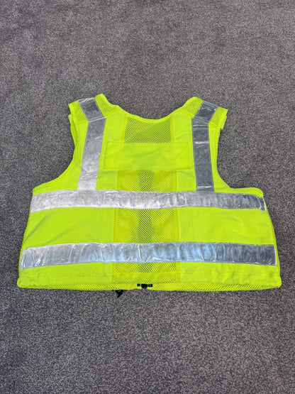 Ex Police Aegis Safariland Hi-Vis MOLLE Vest Tactical Security Vest XXL - VGC