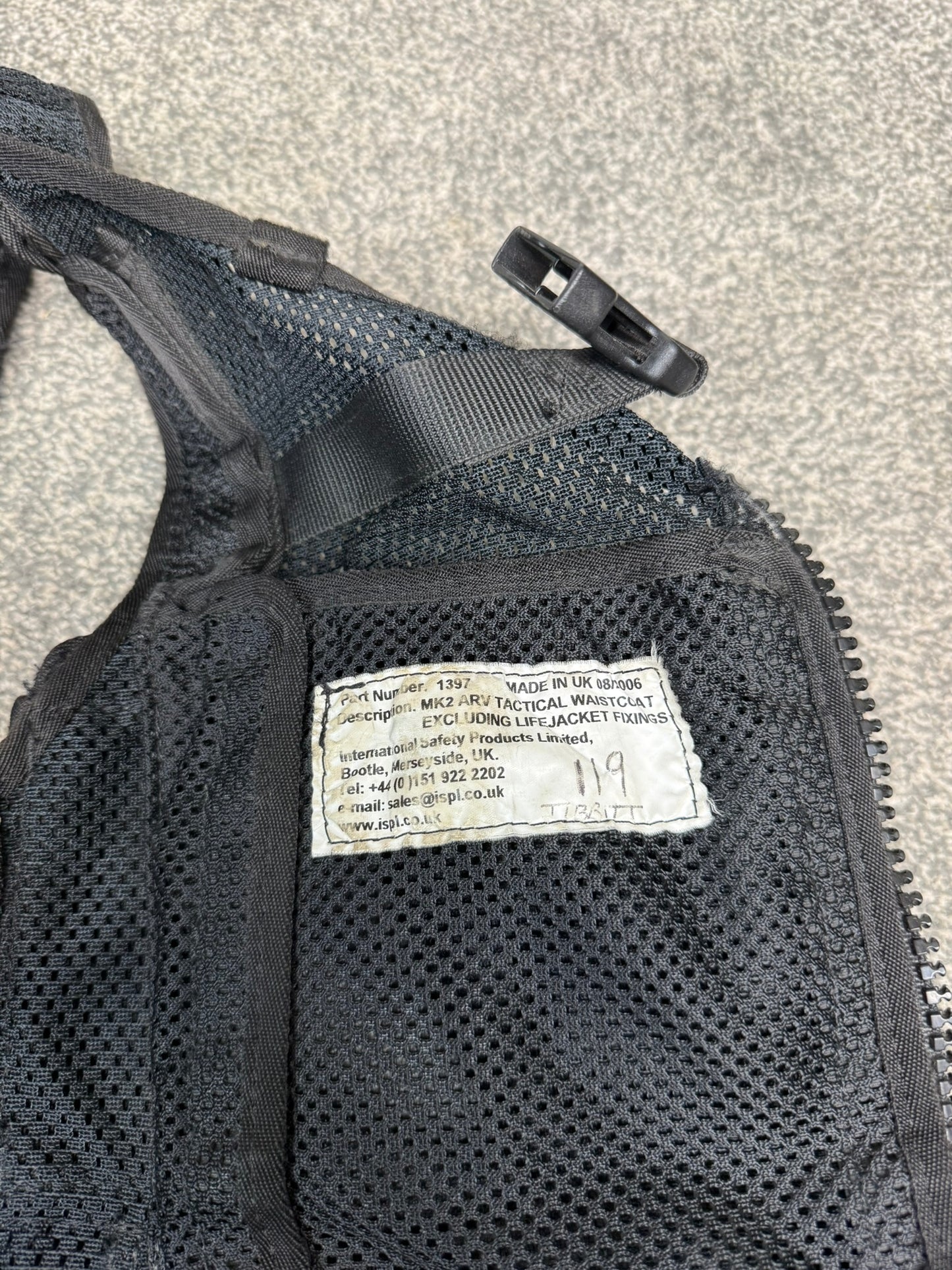 Ex Police Firearms ARV Tactical Waistcoat Vest & Spare Pouches Security Patrol Dog Handler