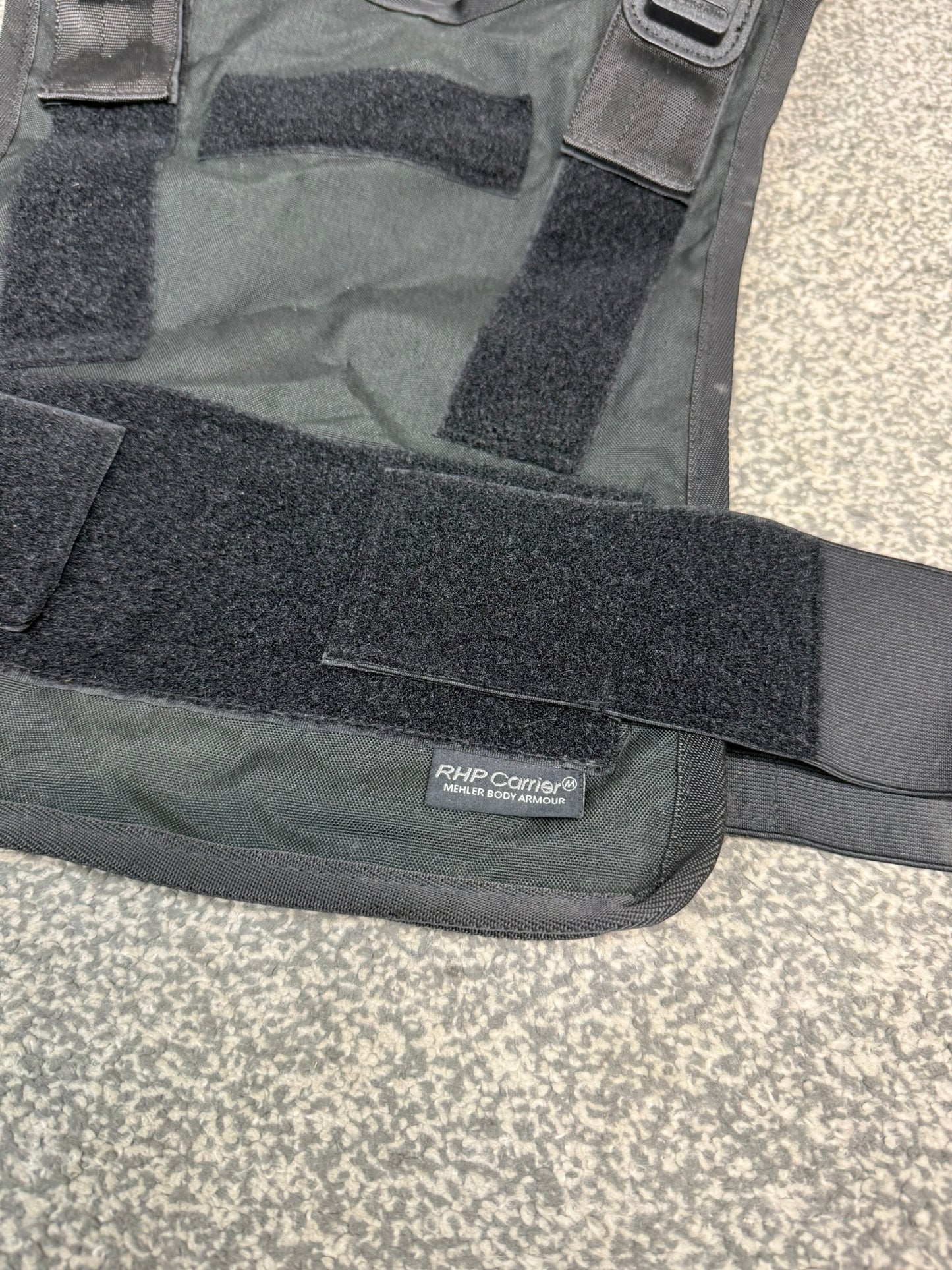 Ex Police Mehler Ballistic Body Armour Hard Plate Carrier Vest Cover