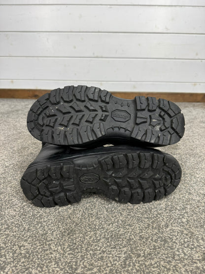 Magnum Elite Shield Met Black Leather Combat Boots UK 8 Ex Police Security Work