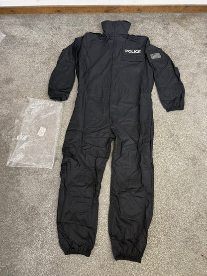 NEW Ex Police Derby Unitex Coverall Riot Suit PSU Flame Resistant Riot Overalls - Badged