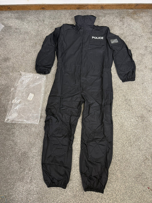 NEW Ex Police Derby Unitex Coverall Riot Suit PSU Flame Resistant Riot Overalls - Badged