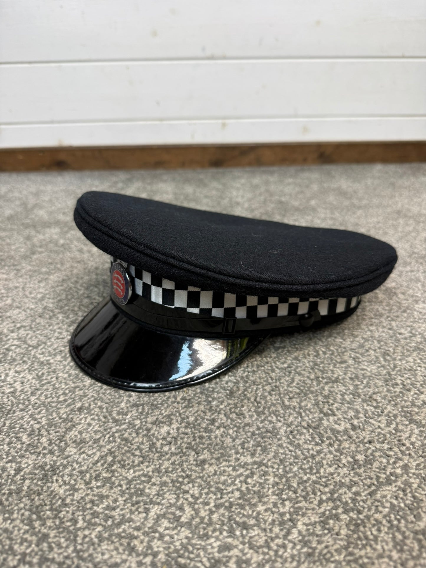 Ex Essex Police Peak Cap Patrol Hat 59cm Collector Memorabilia Display
