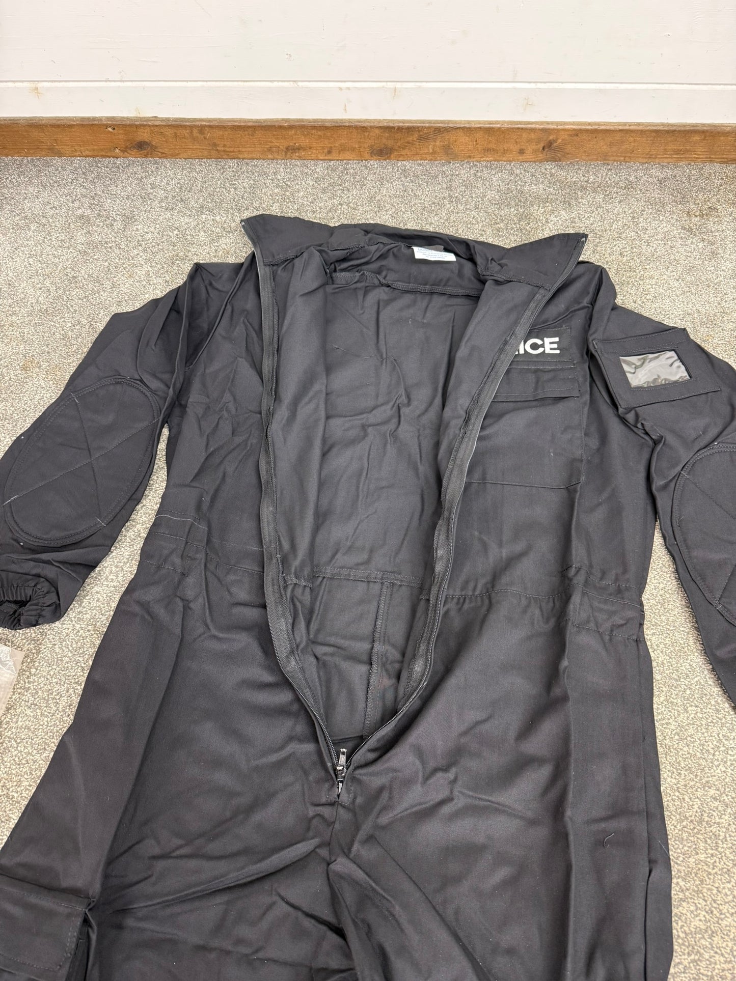 NEW Ex Police Derby Unitex Coverall Riot Suit PSU Flame Resistant Riot Overalls - Badged