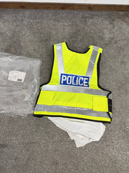 NEW SAT Sioen Hi Vis Body Armour Cover X Large - Badged