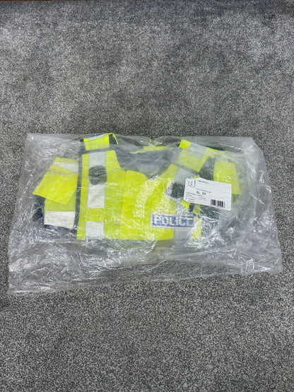 NEW SAT Sioen Hi Vis Body Armour Cover X Large - Badged