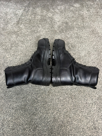 Ex Police Magnum Elite Shield Combat Boots Black Leather UK 4 Security Patrol Work