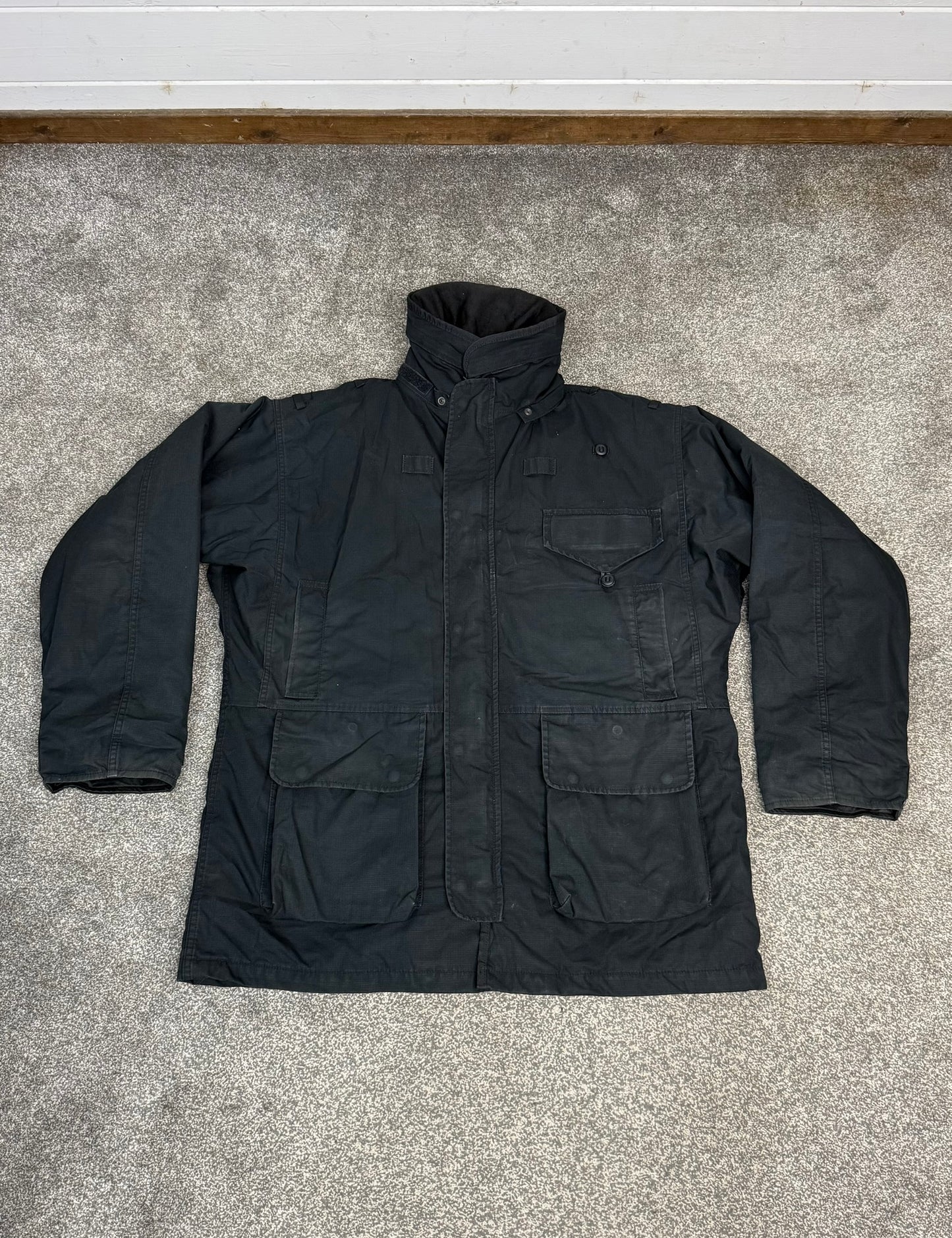 Ex Police Arktis Black Smock Jacket With Liner X LARGE Dog Handler Security