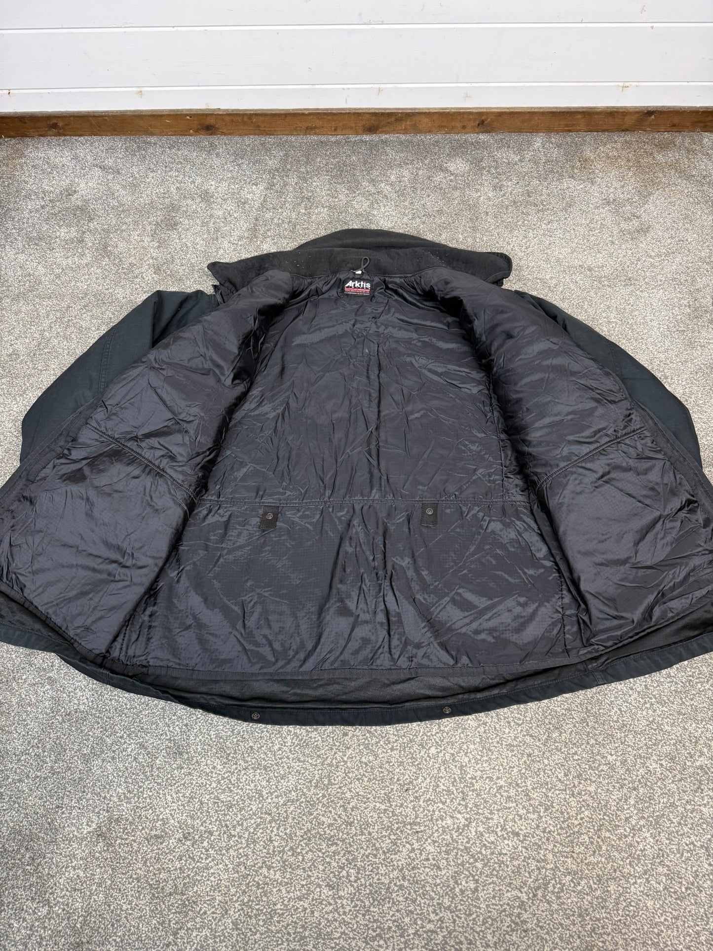 Ex Police Arktis Black Smock Jacket With Liner X LARGE Dog Handler Security