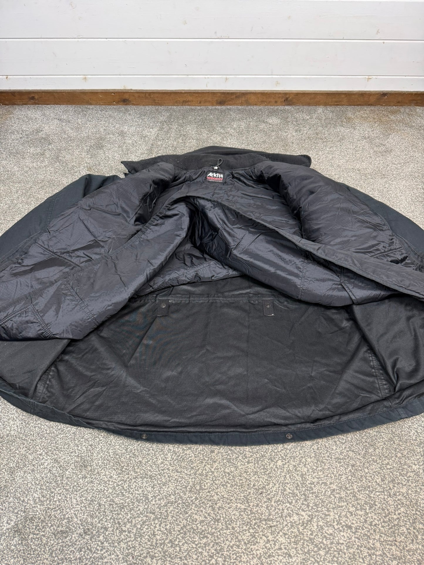 Ex Police Arktis Black Smock Jacket With Liner X LARGE Dog Handler Security