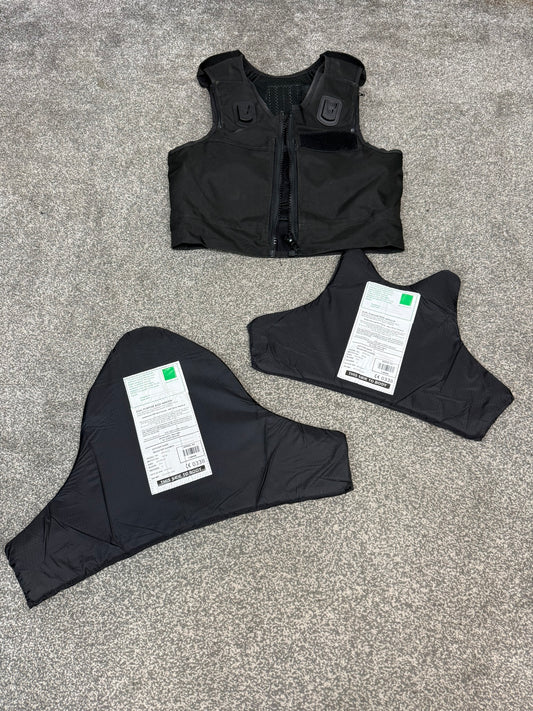 Ex Police Safariland Body Armour Stab Vest Anti Stab & Ballistic HG1A & KR1 - MEDIUM