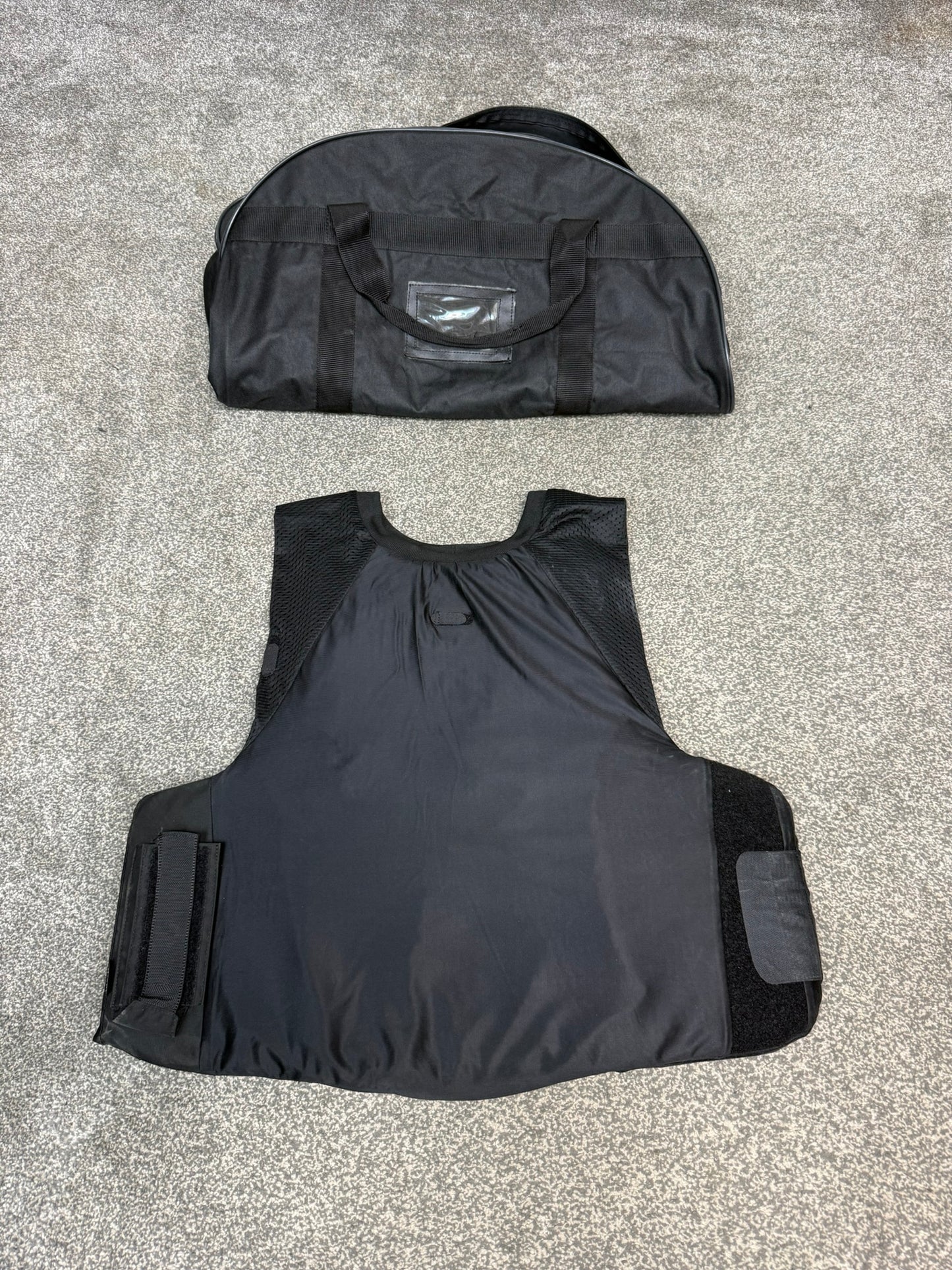 Ex Police Mehler Covert Body Armour Stab Vest X LARGE Anti Stab & Ballistic HG1A & KR1 + Bag