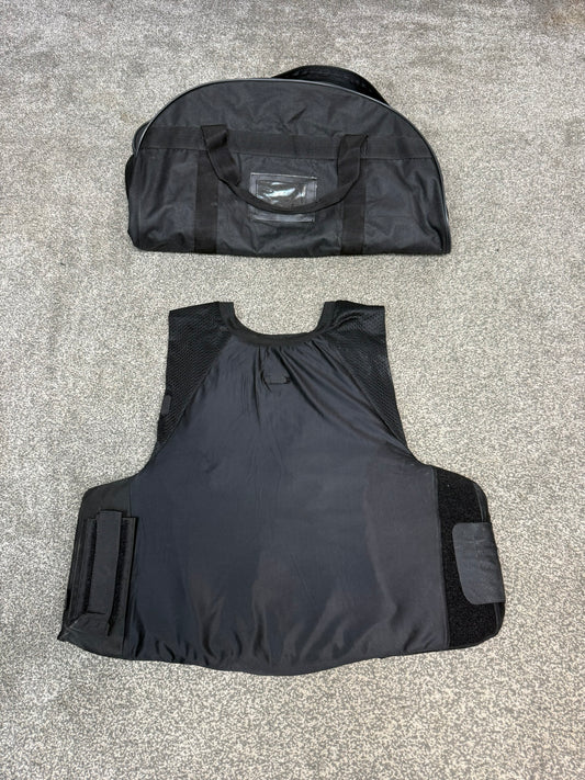 Ex Police Mehler Covert Body Armour Stab Vest X LARGE Anti Stab & Ballistic HG1A & KR1 + Bag