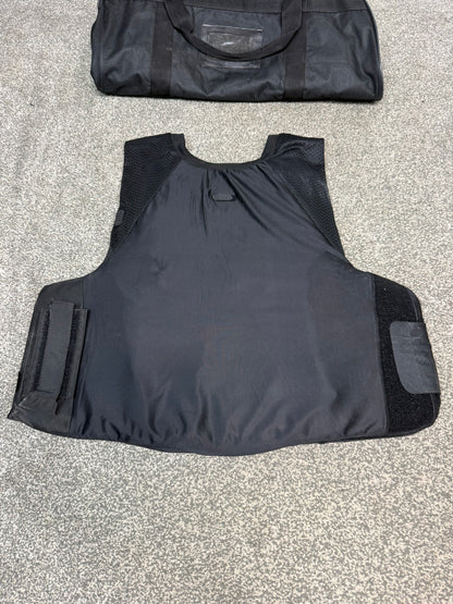 Ex Police Mehler Covert Body Armour Stab Vest X LARGE Anti Stab & Ballistic HG1A & KR1 + Bag