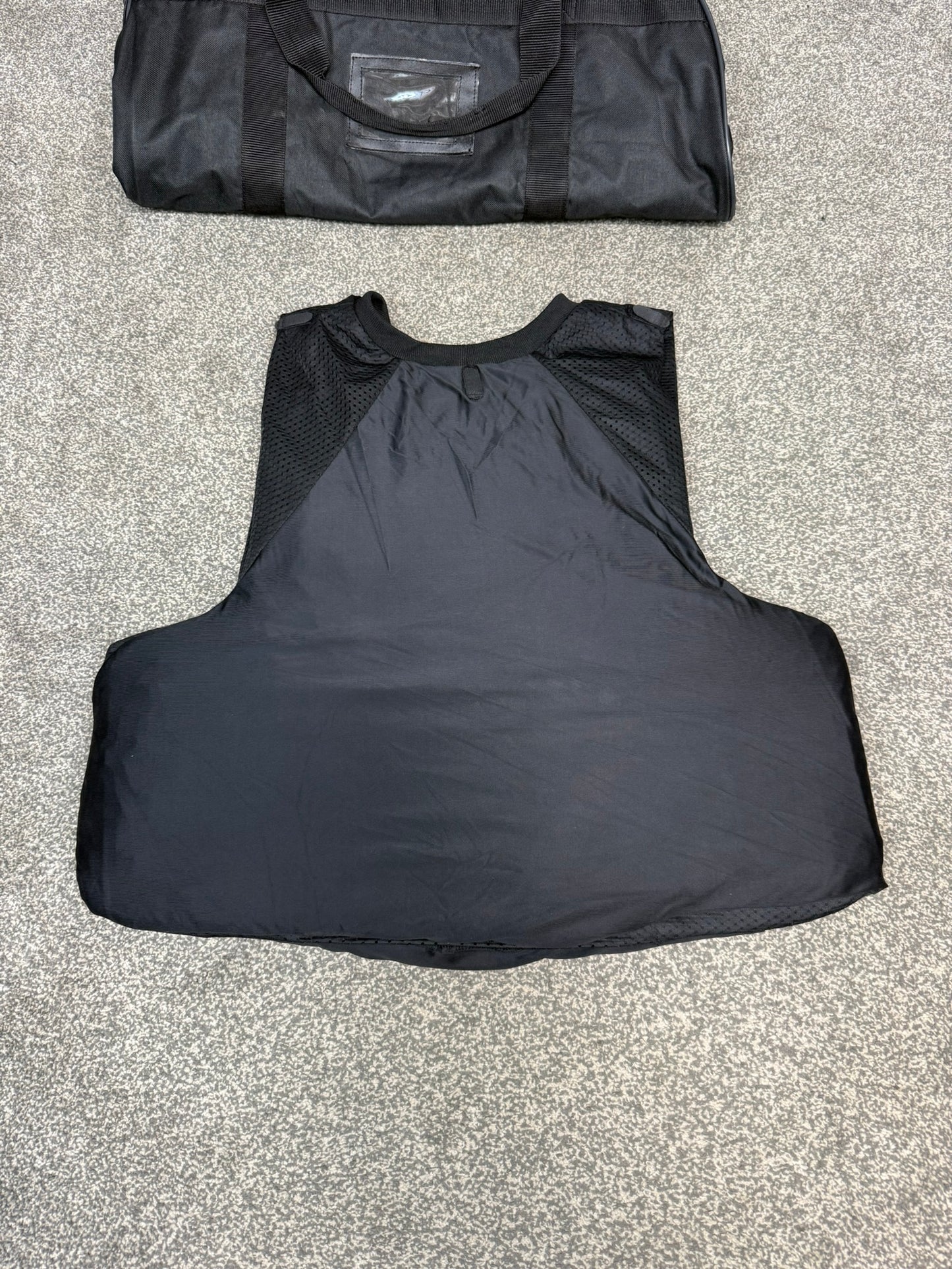 Ex Police Mehler Covert Body Armour Stab Vest X LARGE Anti Stab & Ballistic HG1A & KR1 + Bag