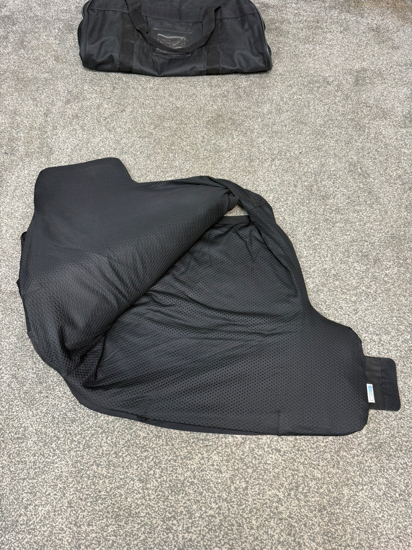 Ex Police Mehler Covert Body Armour Stab Vest X LARGE Anti Stab & Ballistic HG1A & KR1 + Bag