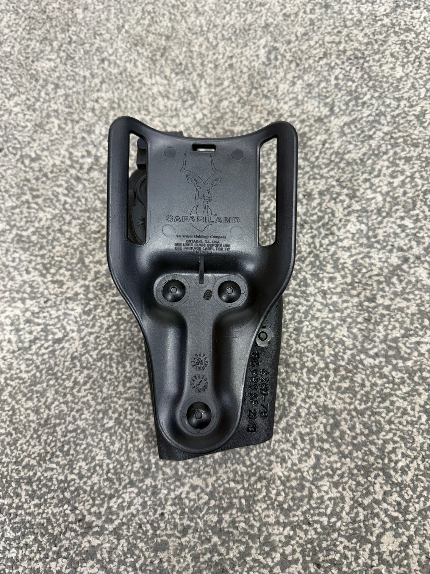 Safariland 6280 SLS SIG Pro Duty Belt Holster Ex Police Airsoft