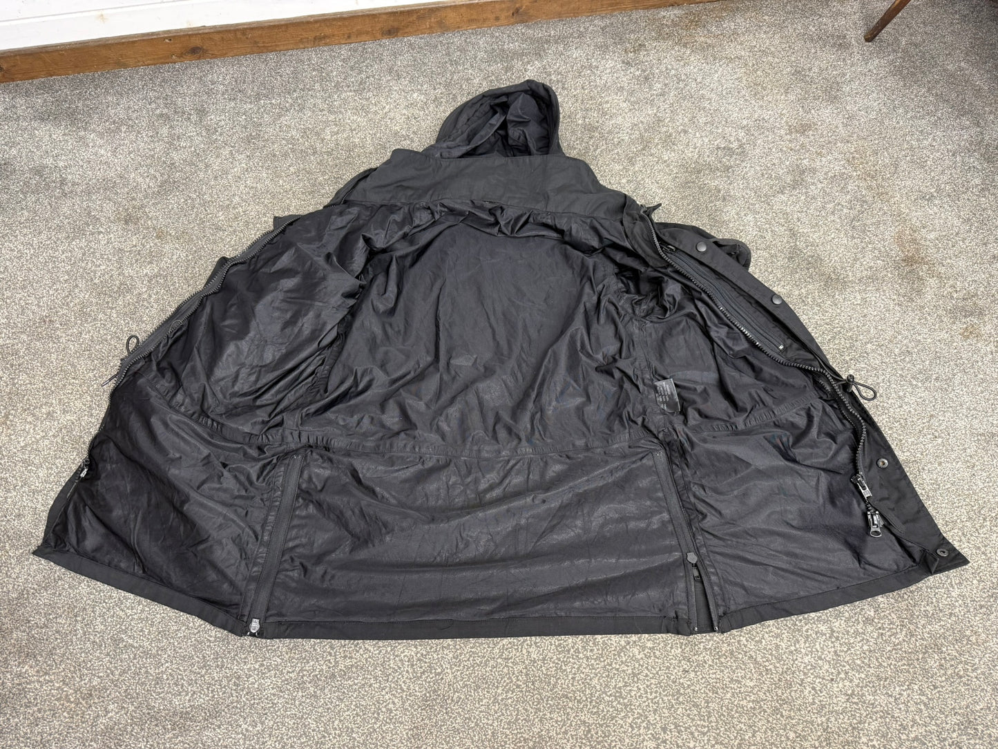 Arktis Avenger Jacket Smock B315 Ripstop Waterproof Black Ex Police Security