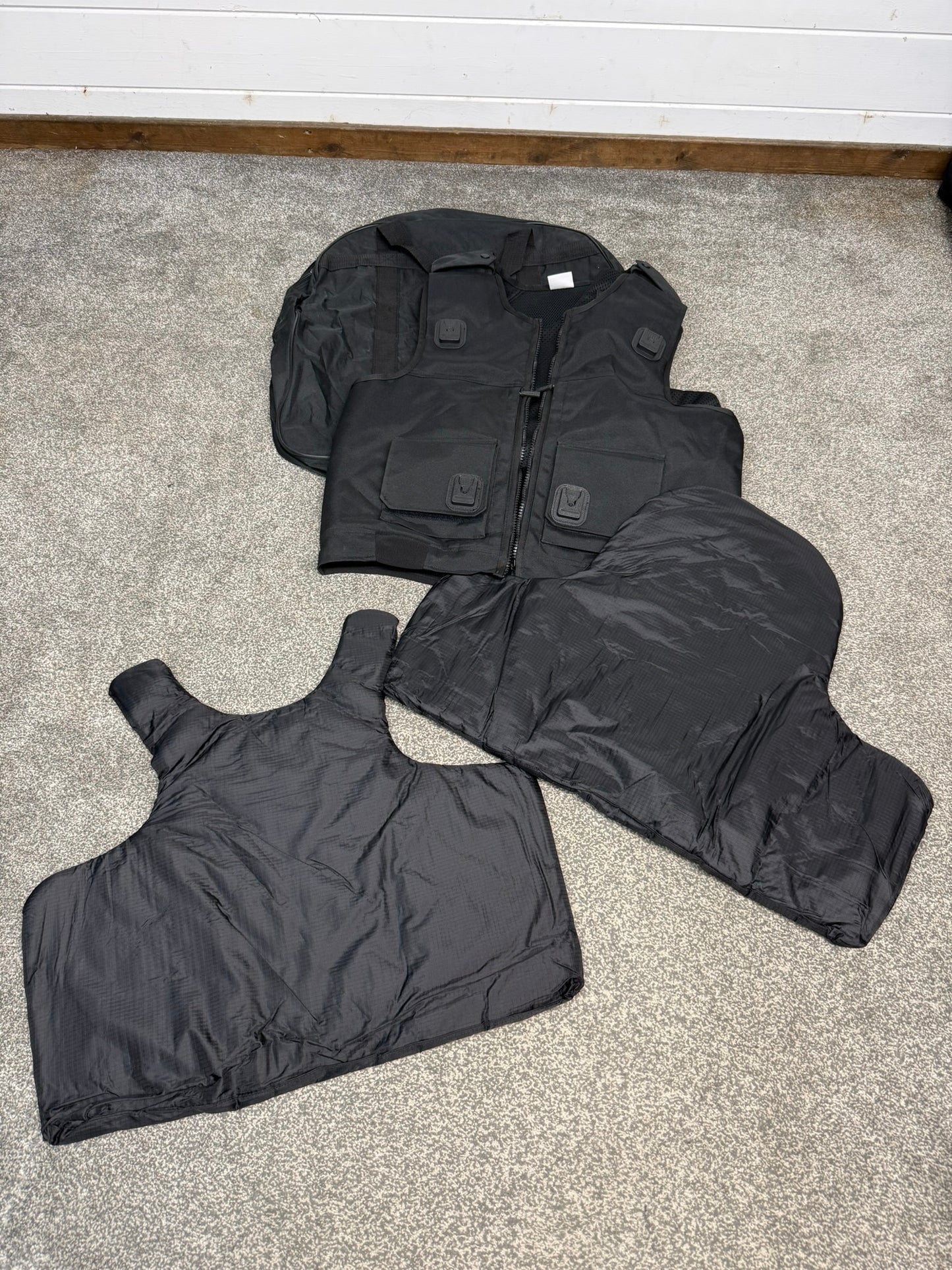 Ex Police Hawk Body Armour Stab Vest + Bag X LARGE Anti Stab & Ballistic HG1A & KR1 Security Patrol