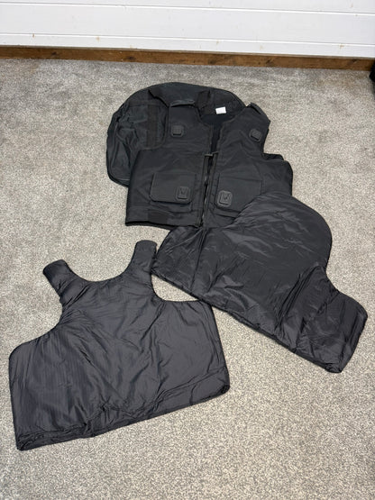Ex Police Hawk Body Armour Stab Vest + Bag X LARGE Anti Stab & Ballistic HG1A & KR1 Security Patrol