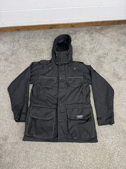 Arktis Avenger Jacket Smock B315 Ripstop Waterproof Black Ex Police Security