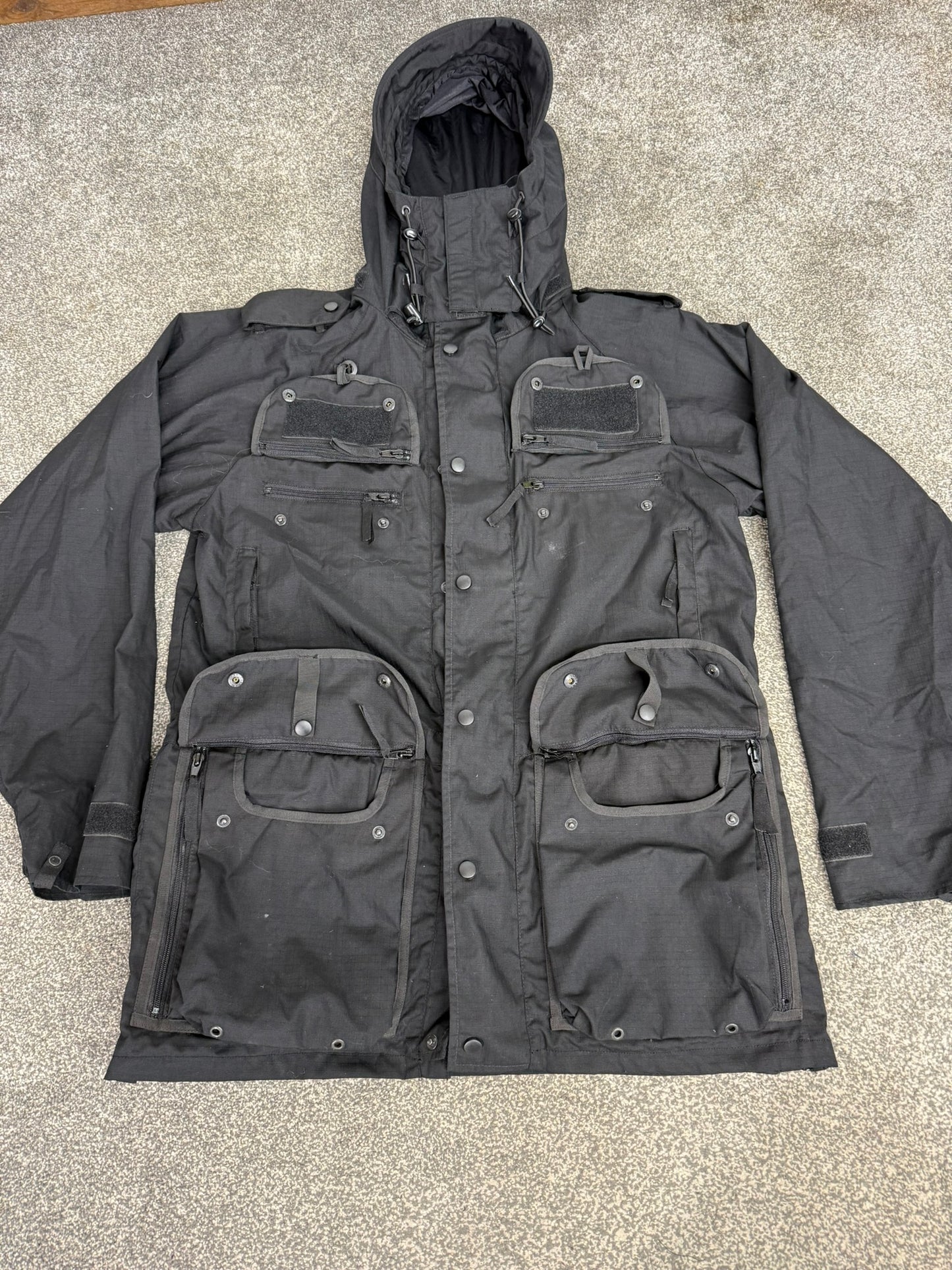 Arktis Avenger Jacket Smock B315 Ripstop Waterproof Black Ex Police Security