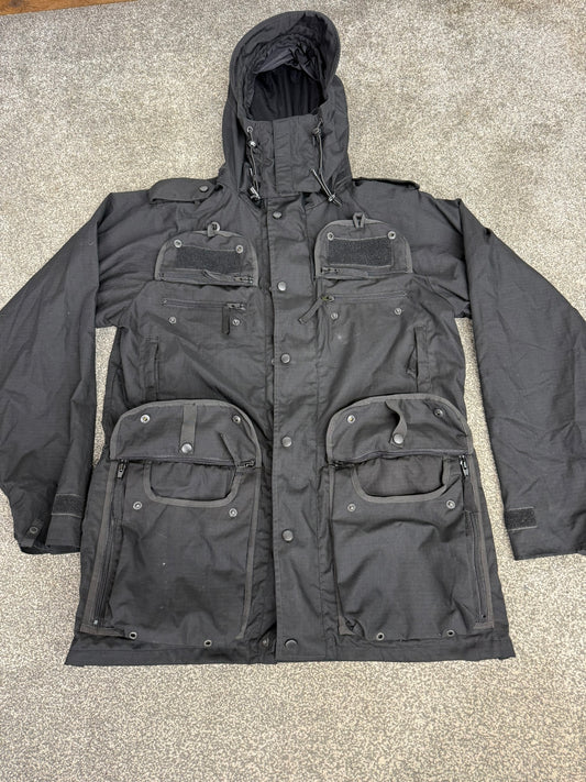 Arktis Avenger Jacket Smock B315 Ripstop Waterproof Black Ex Police Security