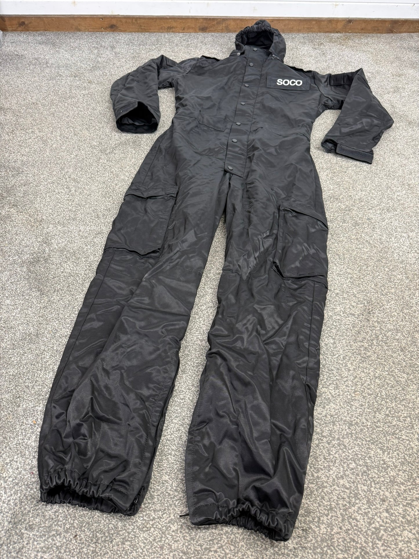 Ex Police SOCO Coveralls Derby Unitex Firearms Suit Waterproof 39.5" Chest