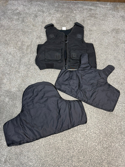 Ex Police Hawk Body Armour Stab Vest X LARGE Anti Stab & Ballistic HG1A & KR1 Security Patrol