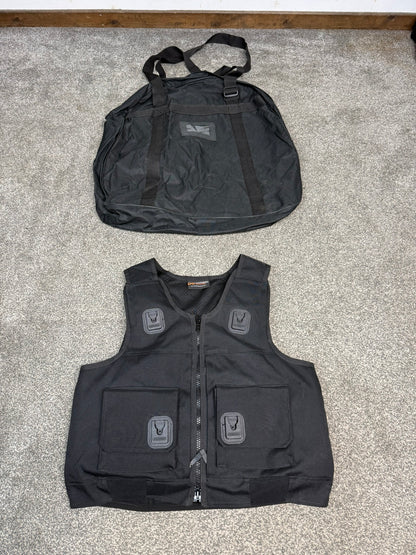 Ex Police Cooneen Body Armour Stab Vest + Bag LARGE Anti Stab & Ballistic HG1A & KR1