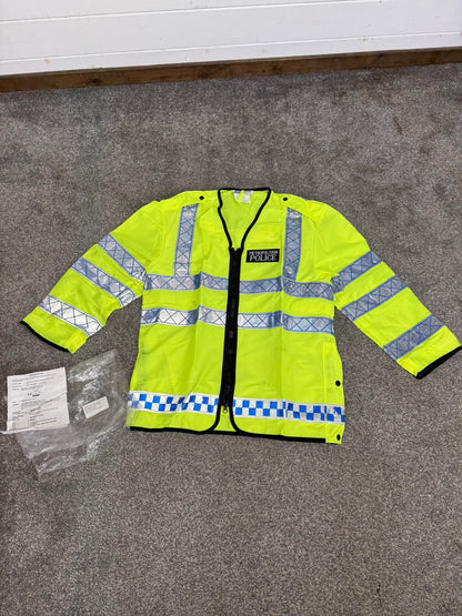 NEW Ex Metropolitan Police Hi Vis Vest Collectable Film TV Display