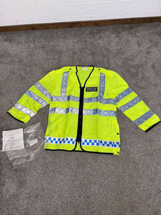 NEW Ex Metropolitan Police Hi Vis Vest Collectable Film TV Display