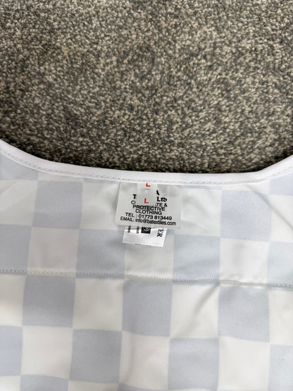 NEW Ex Police Incident Commander White Vest Tabard LARGE Film TV Collector Display