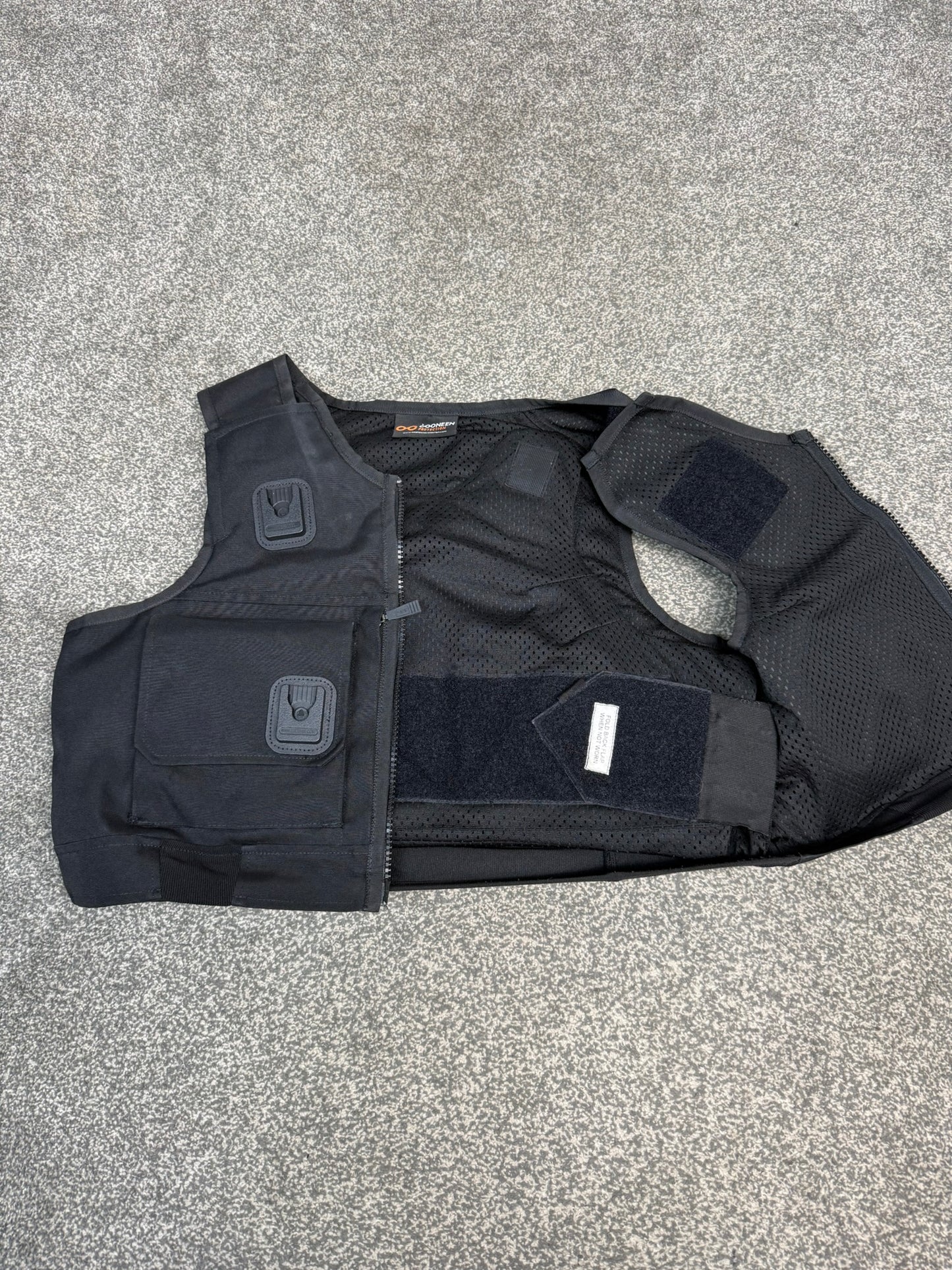 Ex Police Cooneen Body Armour Stab Vest LARGE Anti Stab & Ballistic HG1A & KR1