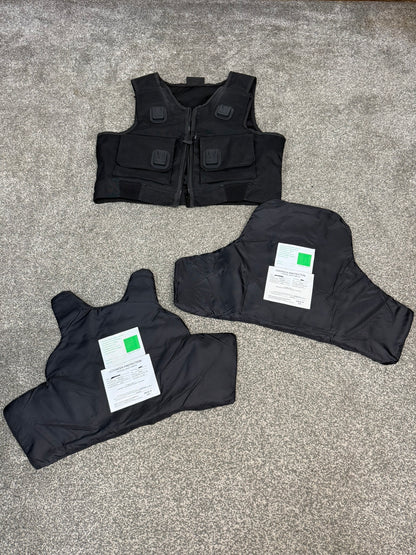 Ex Police Cooneen Body Armour Stab Vest LARGE Anti Stab & Ballistic HG1A & KR1