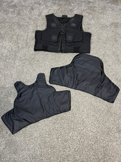 Ex Police Cooneen Body Armour Stab Vest LARGE Anti Stab & Ballistic HG1A & KR1