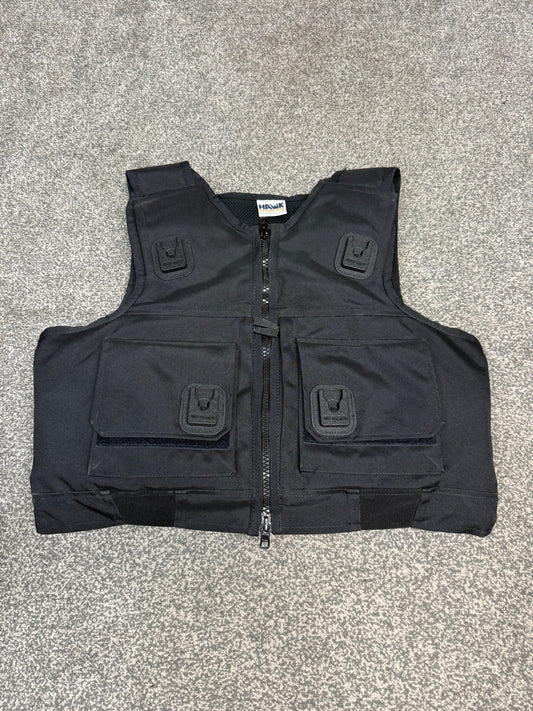 Ex Police Hawk Body Armour Stab Vest MEDIUM Anti Stab & Ballistic HG1A & KR1
